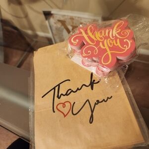 Thank You Cards for Small Business 100 Count New PLUS Thank You Envelopes 25